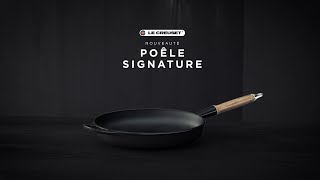 NOUVEAUTÉ Poêle Signature de Le Creuset [upl. by Siraf]