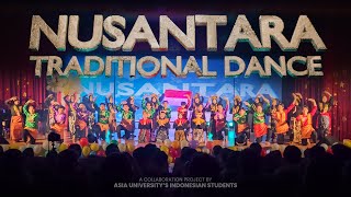 NUSANTARA TRADITIONAL DANCE Performed By Asia Universitys Indonesian Students [upl. by Hiltner506]