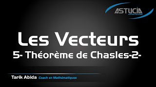 Relation de Chasles 2 les vecteurs [upl. by Eilssel]