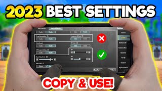 2023 Best Basic amp Advanced SettingsControls  Chinese Pro Tips  PUBG MOBILE [upl. by Oliva546]