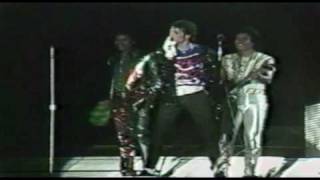 The Jacksons Victory Tour final quotShake your Bodyquot rare HQ [upl. by Anele]