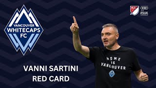 Vanni Sartini Red Card VWFC [upl. by Arria]