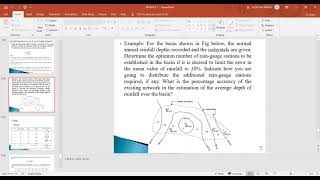 Isohyetal methodNumerical problems [upl. by Andrew]