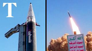 Houthis launch quothypersonic missilequot at Israel [upl. by Pris]