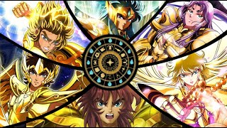 Les CHEVALIERS DOR les PLUS PUISSANTS de SAINT SEIYA  TOP 7 [upl. by Basso]