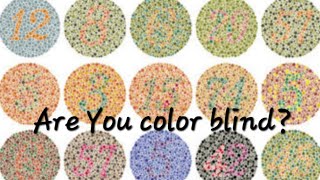 Eye Testing Color Blind Test korean exam color blindness Testing [upl. by Leland]