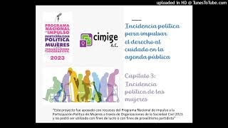 Capítulo 3 Incidencia política de las mujeres [upl. by Esinned]