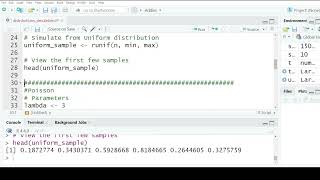 Simulation  Probability distributions  Normal [upl. by Ydnelg]