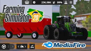 FS20 LITE MAPA FARMINÓPOLIS COM MODS BR [upl. by Ideih872]