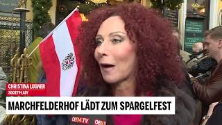 Marchfelderhof lädt zum Spargelfest [upl. by Sinegra]