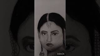 Rekha ji Drawing ❤️✨ subscribe shorts rekhaji art [upl. by Fabrin]