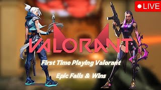 First Time Playing Valorant Epic Fails amp Wins [upl. by Aldrich]