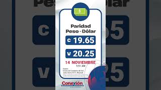 PARIDAD PESO DOLAR JUEVES 14 DE NOVIEMBRE 2024 MEXICALI CALEXICO [upl. by Ennoitna]