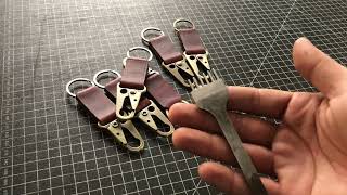 Leather Key Holder by Vintage900 [upl. by Ingunna]