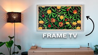 Samsung Frame TV 2024 – Still Worth Buying Review amp Tour [upl. by Llerrom428]