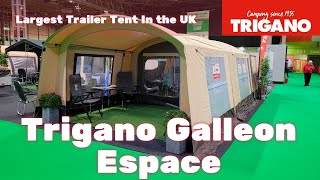 Trigano Galleon Espace  The UKs Largest TrailerTent [upl. by Anev]