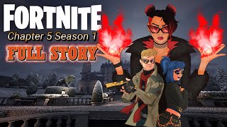 Fortnite Chapter 5 Season 1 FULL STORY [upl. by Ekez]