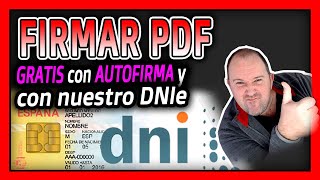 6 Como FIRMAR PDFs con CERTIFICADO DIGITAL o DNIe y AutoFirma ⭐ Gratis 2024 [upl. by Chemesh]