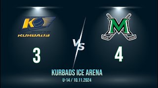 HS Kurbads vs MBHK U14 Game Highlights 10112024 youthhockey mbhk gamehighlights youthsports [upl. by Winthrop83]