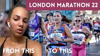 How I trained for the London Marathon in 16 weeks  From NO running to running a marathon [upl. by Fisch]