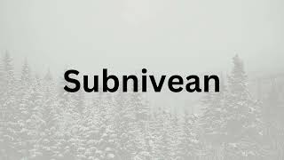 What is the Subnivean Zone [upl. by Oicnaneb]