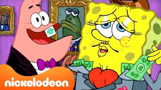 SpongeBob’s Fanciest Moments in Bikini Bottom for 45 MINUTES 🤵‍♂️  Nicktoons [upl. by Haliek]