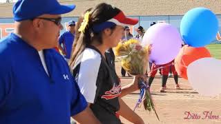 Los Altos High School Varsity Fastpitch Softball Senior Day 2018 GoPro [upl. by Nylhtac]