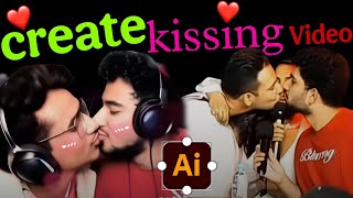 Create KISSING Video 🤯  Trending Kissing Video Editing  kissing video Generator  Hugging AI 🤯 [upl. by Alathia]