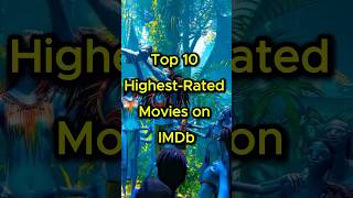 Top 10 Highest Rated Movies on IMDb 🎬 ⭐️🍿 top10 topmovies imdb [upl. by Geddes]