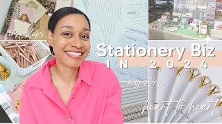 How To Start A Stationery Business In 2024  my story first steps before the products mindset [upl. by Maddalena]