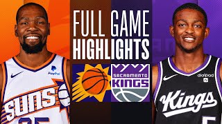 SUNS at KINGS  FULL GAME HIGHLIGHTS  December 22 2023 [upl. by Enileuqkcaj]