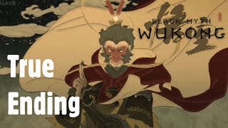 True Ending of Black Myth Wukong with classical BGM [upl. by Annahsit]