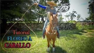 FLOREO A CABALLO VUELTA Y ACOMPAÑAMIENTO [upl. by Dean376]