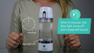 CellPower Water Bottle Instruction Video [upl. by Lonnie834]