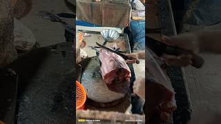 yellowfin Tuna fish cutting skills plzsubscribe mychannel shortsvideo [upl. by Nahbois]