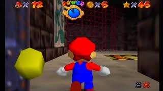 Super Mario 64 MetalHead Mario can move  Hazy Maze Cave [upl. by Ynamreg443]