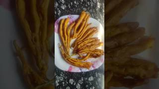 Brinjal fry foodie explore pakoda [upl. by Josselyn]