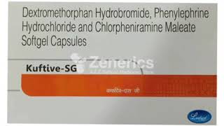 Kuftive SG Capsule Dextromethorphan Hydrobromide Phenylephrine Hydrochloride and Chlorpheniramine [upl. by Magnus859]