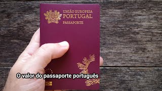 Sabe o valor do passaporte português  5708 [upl. by Morna]