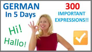 Learn German in 5 Days  Conversation for Beginners [upl. by Divad574]