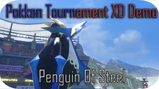 Penguin of Steel Empoleon gameplay  Pokkén Tournament DX Demo [upl. by Guevara]