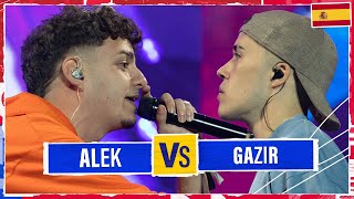 ALEK vs GAZIR  Final  Red Bull Batalla Final Nacional España 2024 [upl. by Ahsiema]