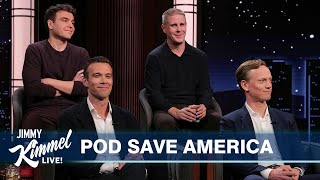 Pod Save America Hosts on Trump Winning the Election Kamala Conceding amp PostPandemic Inflation [upl. by Yasdnil]