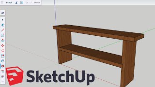 Sketchup for Woodworkers  Part 1  Getting Started [upl. by Thedrick]