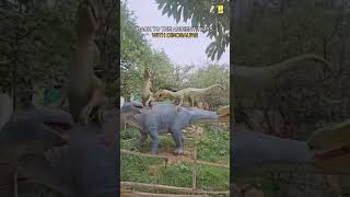 Dino world Hyderabads first dinosaur themed park ytshorts shorts hyderabad themepark [upl. by Lianne]