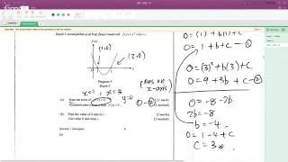 SBP 2016  Add Math Paper 1 [upl. by Itnahs]