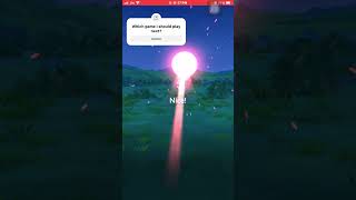 A new entry in my Pokédex with CP 33 gameplay pokemongo pokemon short [upl. by Roseline]