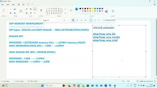 Memory Types in SAP Memory Management [upl. by Esyned]