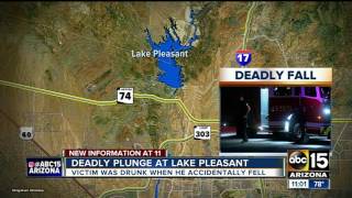 Man dies after falling into Lake Pleasant [upl. by Yesrej]