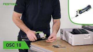 Festool TV Folge 151 OSC 18 Übersicht [upl. by Reivilo]